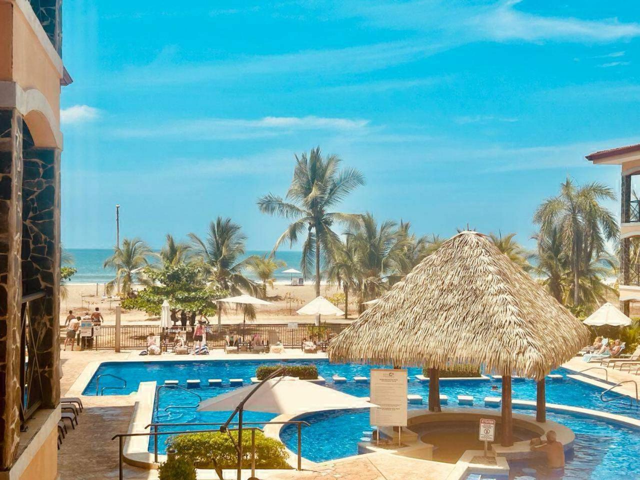 Apartamento De Lujo Las 3 Gotas Jaco, Frente Al Mar Con Vista A La Playa Zewnętrze zdjęcie