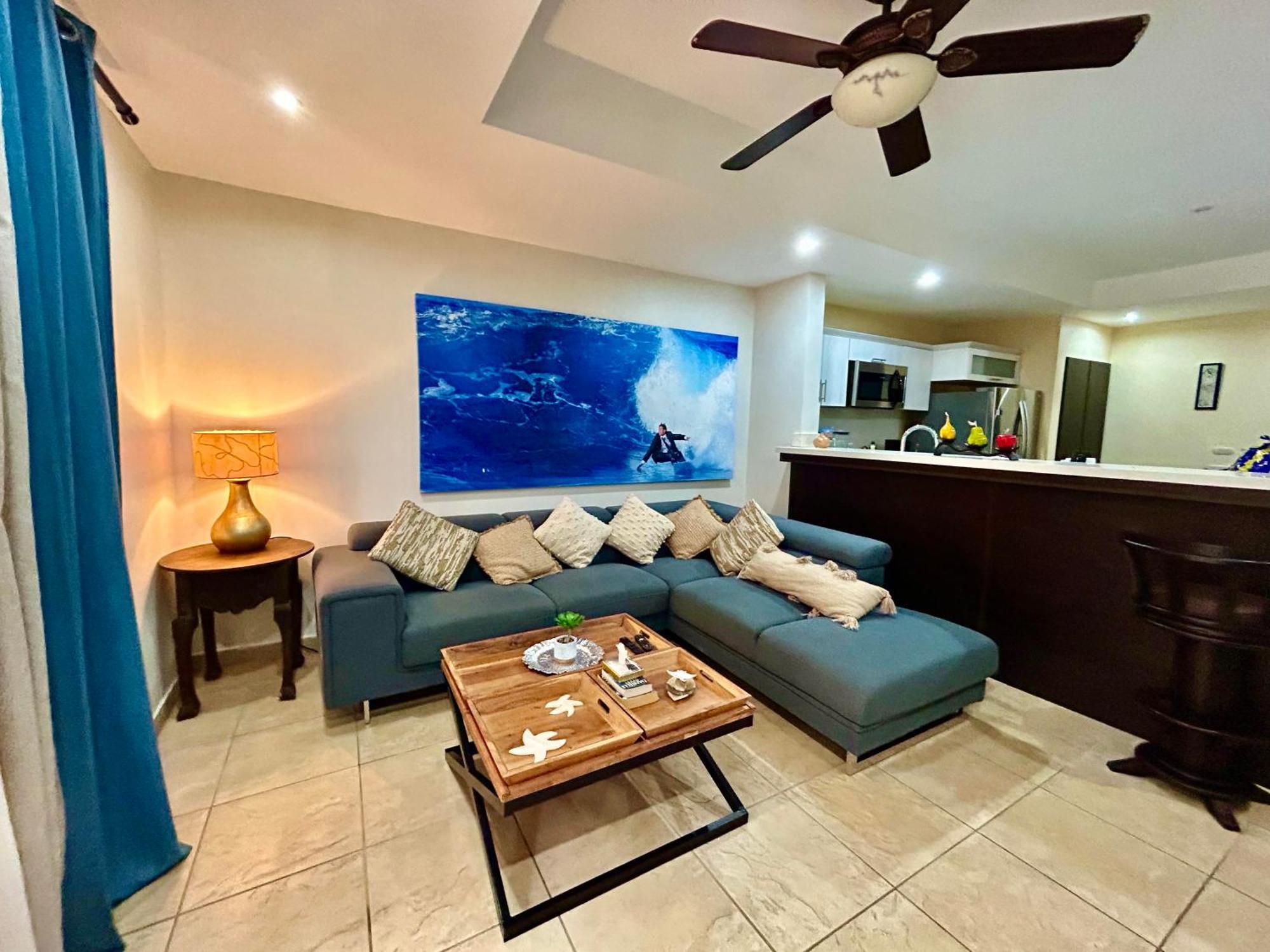 Apartamento De Lujo Las 3 Gotas Jaco, Frente Al Mar Con Vista A La Playa Zewnętrze zdjęcie