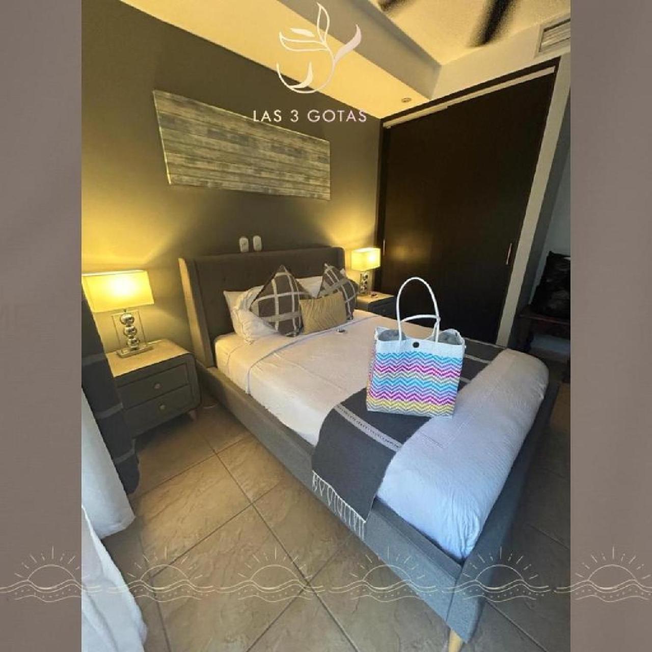 Apartamento De Lujo Las 3 Gotas Jaco, Frente Al Mar Con Vista A La Playa Zewnętrze zdjęcie